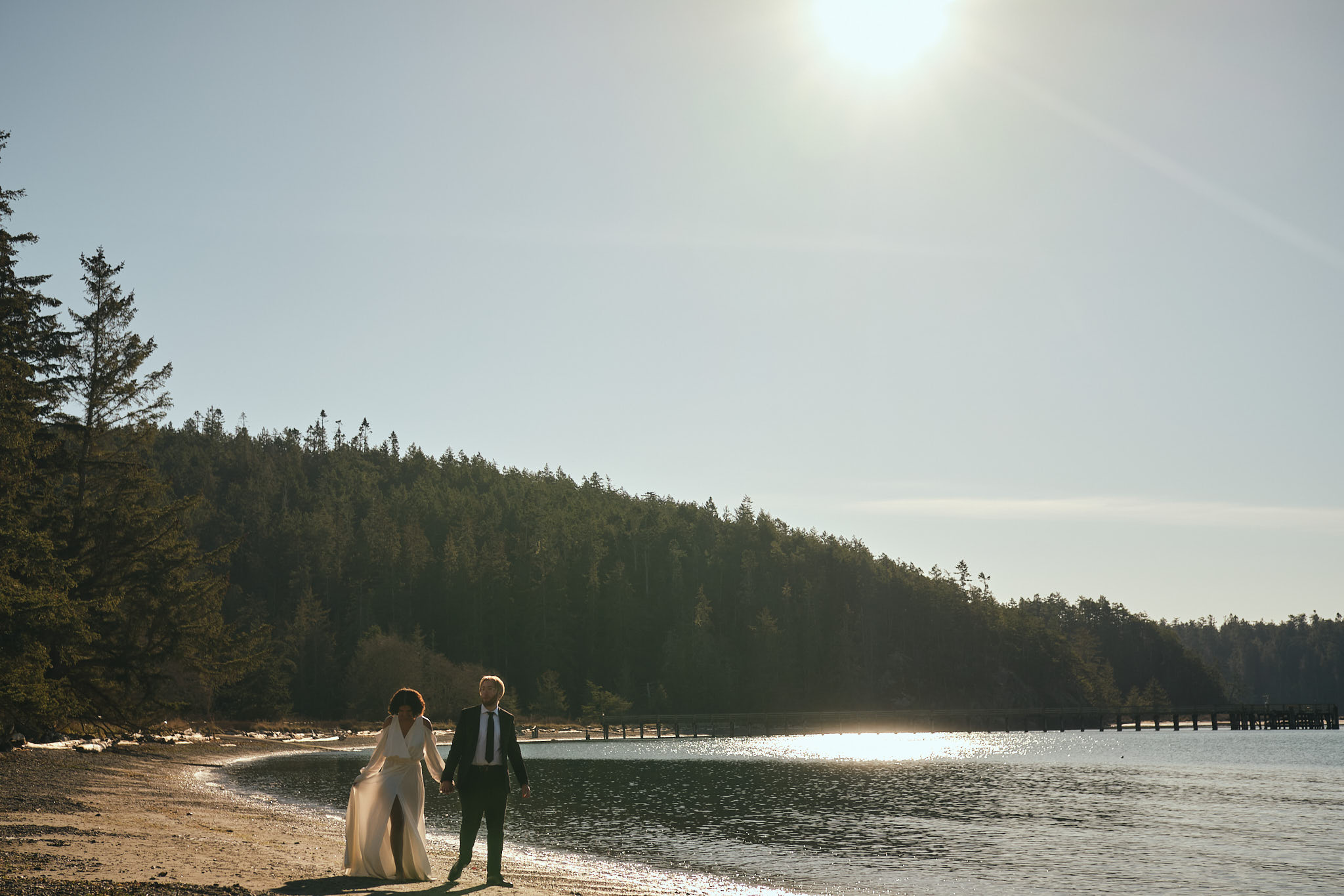 PNW Elopement Photographer Reasons to Elope couple on beach